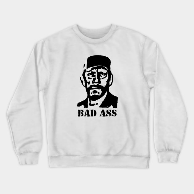 Bad Ass Crewneck Sweatshirt by geeklyshirts